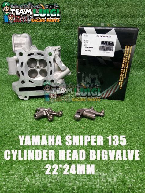 Mp Yamaha Sniper Cylinder Head Bigvalve Mm Lazada Ph