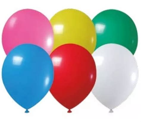 Globos látex Joy Bexiga estándar surtido 11 Liso 100 packs de 50