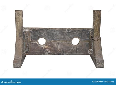 Medieval Punishment Stocks. Stock Image - Image: 22969411