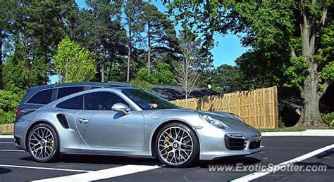 Porsche 911 Turbo spotted in Raleigh, North Carolina on 04/26/2014