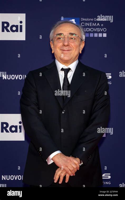 Rome Italy May Silvio Orlando Attends The Red Carpet Of The