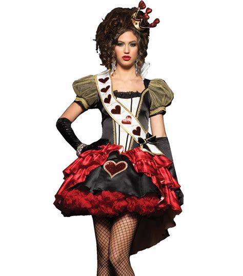 Deluxe Royal Red Queen Costume Deluxe Queen Of Hearts Costume Deluxe