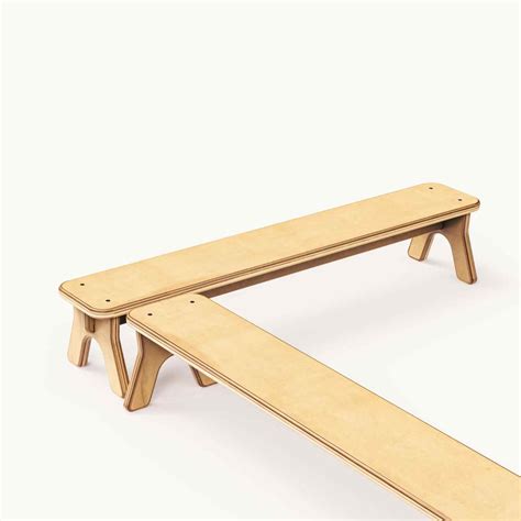 Playbeam Wooden Balance Beam For Kids Etsy