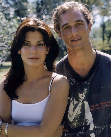 Future Oscar Winners Matthew Mcconaughey And Sandra Bullock In 1996 R