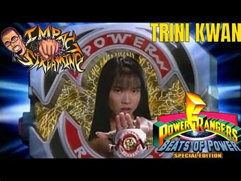 POWER RANGERS Beats Of Power Trini Kwon Yellow Ranger YouTube