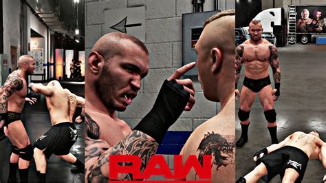 Brock Lesnar Vs Randy Ortan Backstage Brawl Randy Attack Brock Lesnar