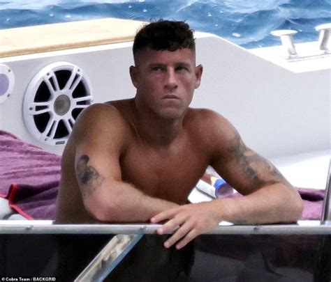 Ross Barkley Swims The Mediterranean With Bikini Clad Girlfriend