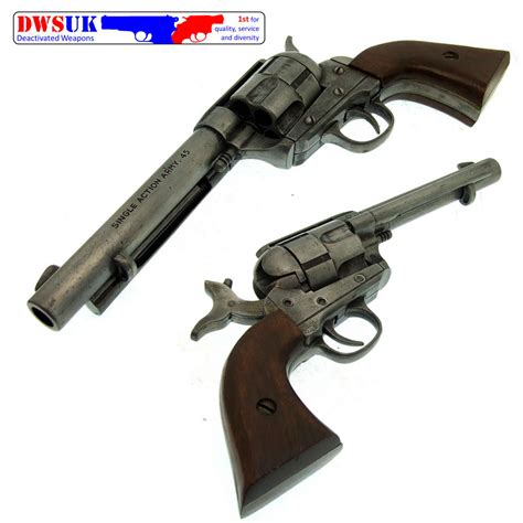 Replica Colt .45 Peacemaker Revolver & Holster - DWSUK