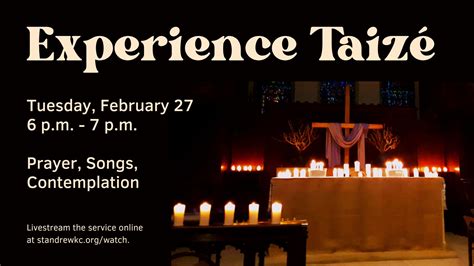 Lenten Taizé Worship - St. Andrew's Episcopal Church