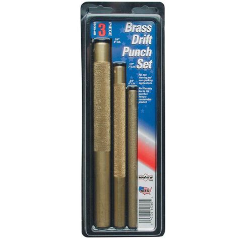 Mayhew Pro 3 Piece Brass Drift Punch Set