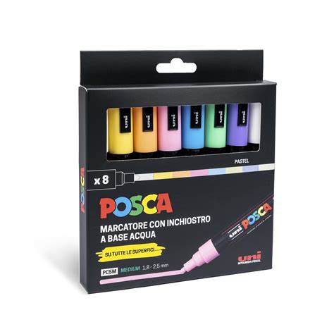 Devise Neutro Specialit Uniposca Gamma Colori Ammirevole Reincolla