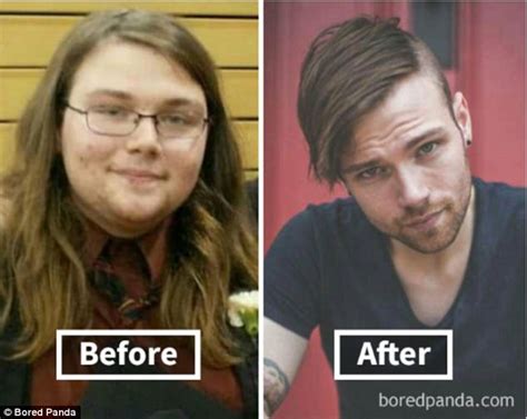 Transformations Show What Weight Loss Does To The Face Daily Mail Online