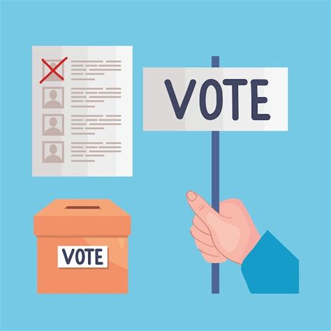 Derecho Al Voto Vector Premium