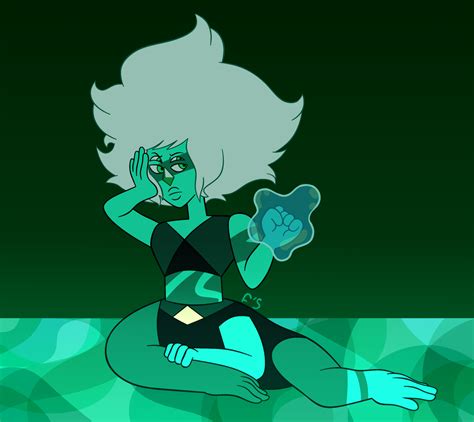 malachite fanart - between diamonds