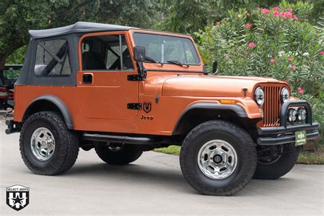 Used 1986 Jeep Cj 7 For Sale 22995 Select Jeeps Inc Stock 025291