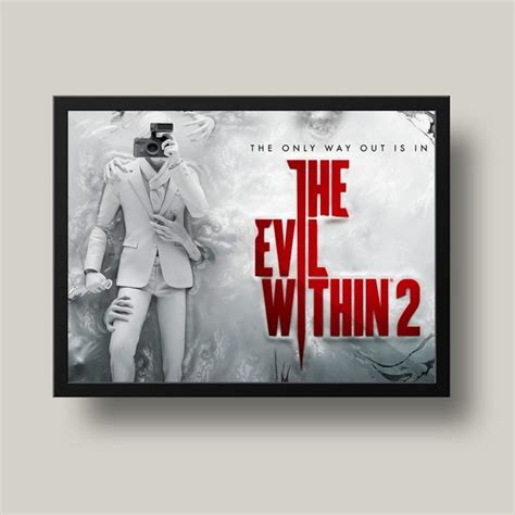 Quadro The Evil Within 2 Stefano Valentini Elo7