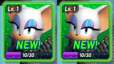 Rockstar Rouge New Character Is Here In Sonic Forces Speed Battle All