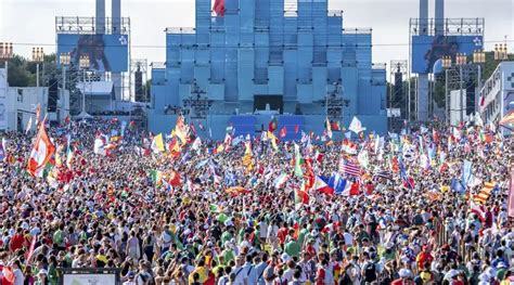 Patriarca A J Venes De La Jornada Mundial De La Juventud En Lisboa