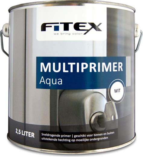 Fitex Multiprimer Aqua Ral 9001 Crèmewit 25 Liter