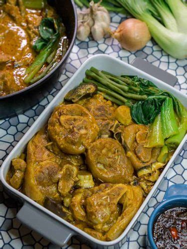 Pata Kare Kare Pork Hock Stew In Peanut Sauce Amiable Foods