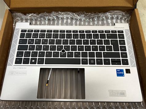 New Hp Elitebook G Top Cover With German Keyboard Pvcy Backlit