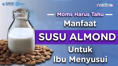 Manfaat Susu Almond Untuk Ibu Menyusui Youtube