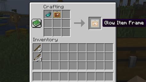 How to Make an Item Frame in Minecraft - Garden