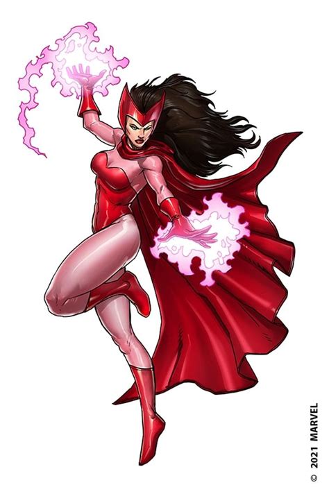 From Panel To Play Scarlet Witch Atomicmassgames