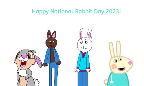 Happy National Rabbit Day 2023 By Katelynbrown2002 On Deviantart