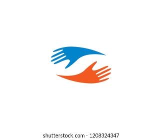 Hand Hope Logo Symbol Vector Image Stock Vector (Royalty Free) 1906591993 | Shutterstock