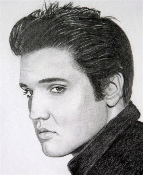 Elvis Presley Dibujos A Lapiz Dificiles Rostros Dibujos Retratos Porn