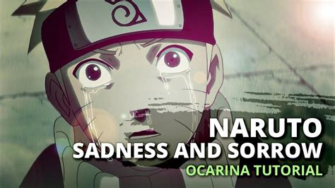 Naruto Sadness And Sorrow Ocarina Tutorial Tabs Youtube