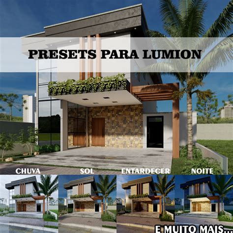 Super pack de presets para Lumion MR Edificações Hotmart