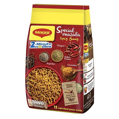 Maggi 2 Minute Special Masala Instant Noodles 70g Pack Of 12