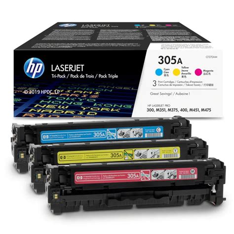 Hp 305a Cyan Magenta Yellow Original Toner Three Pack Ch Africa