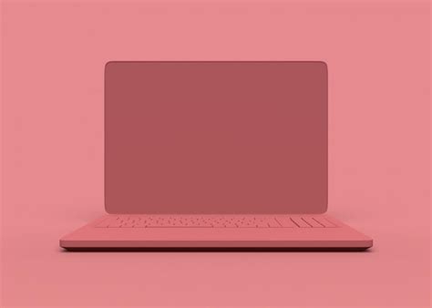 Free Stock Photo of Minimalist pink laptop on solid background | Download Free Images and Free ...