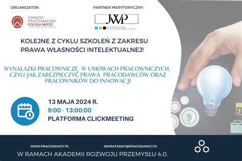 Zwi Zek Pracodawc W Polska Mied Wynalazki Pracownicze W Umowach