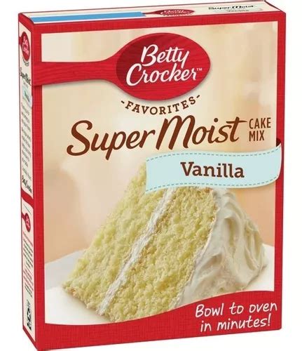 Harina Para Pastel Betty Crocker Vainilla 432g Mercadolibre