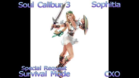 Soul Calibur 3 Sophitia Survival Mode Special Request Youtube