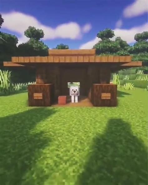 Minecraft dog house - effectfiko