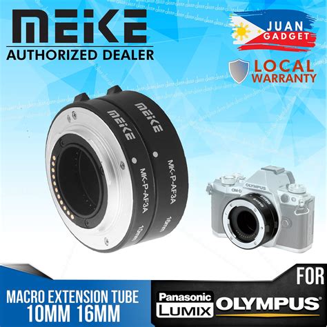 Meike Mk P Af A Macro Auto Focus Extension Tube Ring Af For Panasonic