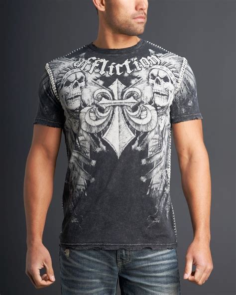 Affliction Tee Shirt Affliction Clothing Shirt Illustration Clothes