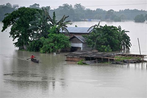 India Assam Flood Claims Eight More Lives Toll Reaches 66 News