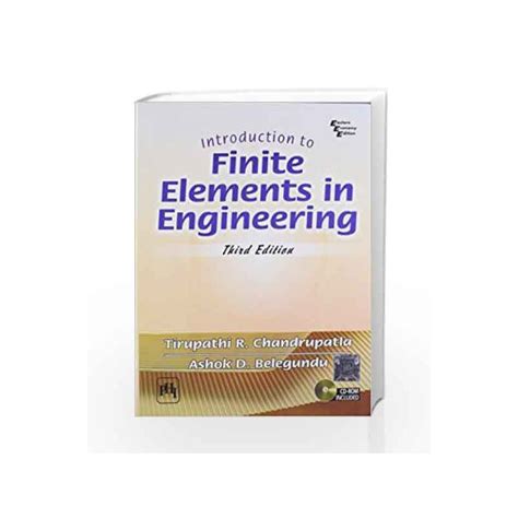 Introduction To Finite Elements In Engineering By Chandrupatla Buy