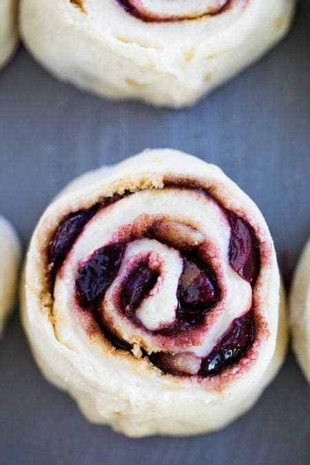 Cherry Almond Sweet Rolls Two Peas Their Pod