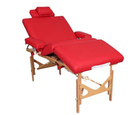 Wooden Beauty Salon Spa Folding Table Facial Portable Massage Table Bed China Massage Bed And