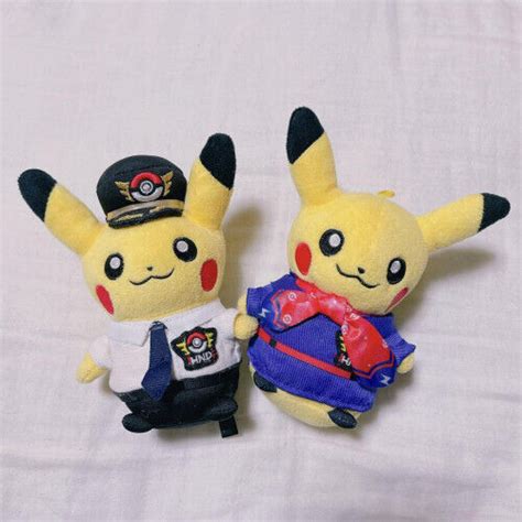 Pok Mon Haneda Airport Exclusive Pikachu Mascot Japan Limited Edition