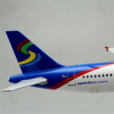 Airbus A320 232 Spirit Air Model Factory Direct Models