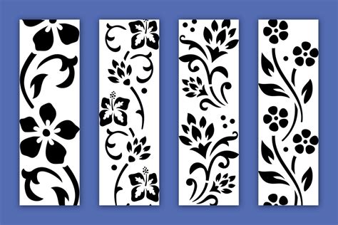 10 Free Flower Stencil Designs For Printing And Craft Projects At