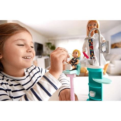 Poupée Barbie Dentiste Blonde Mattel King Jouet Barbie et poupées